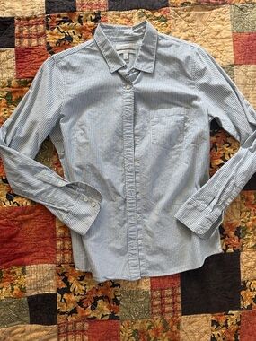 J. Crew Striped Oxford Shirt